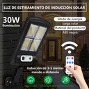 LAMPARA SOLAR CON SENSOR 25W