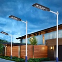 LAMPARA SUBURBANA SOLAR CON SENSOR 120W