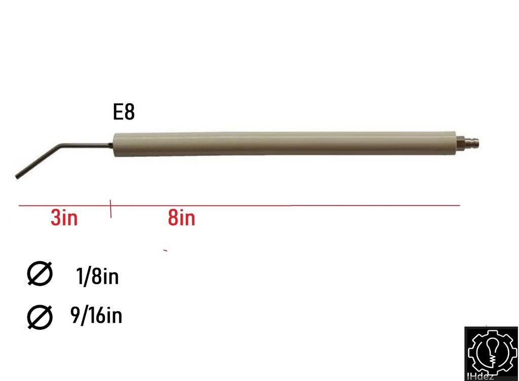 8" ELECTRODO DE IGNICION NACIONAL