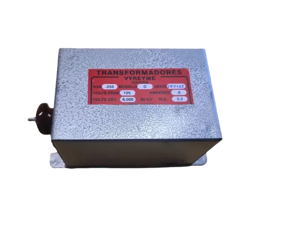TD-120 VYREYME TRANSFORMADOR IGNICION TIPO D / 1 BORNE 120 VAC/6000V