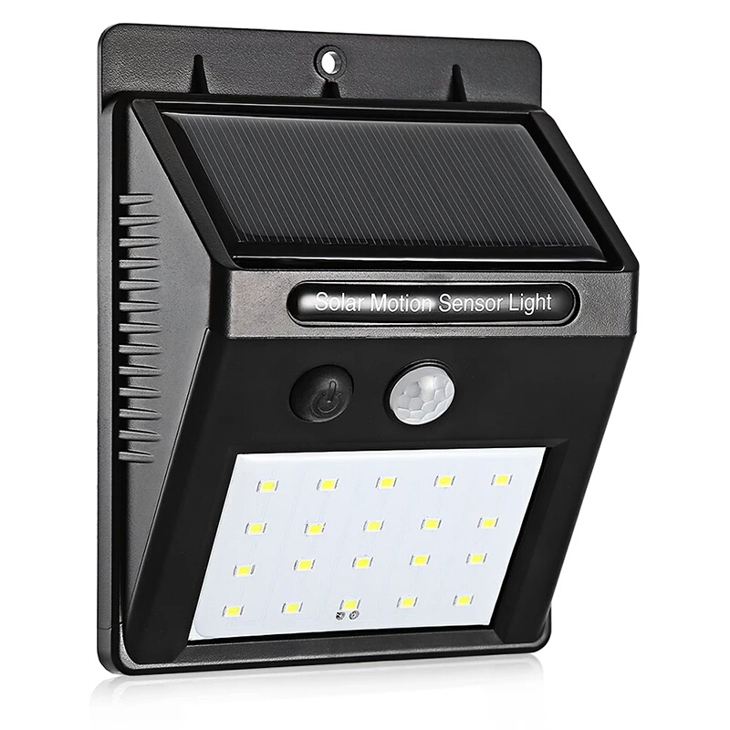 LAMPARA SOLAR CON SENSOR