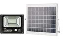 LAMPARA SUBURBANA SOLAR CON PANEL APARTE CON SENSOR 120W