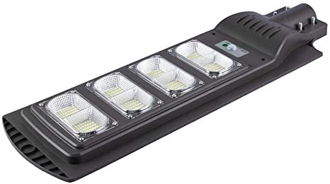 LAMPARA SUBURBANA SOLAR CON SENSOR 120W