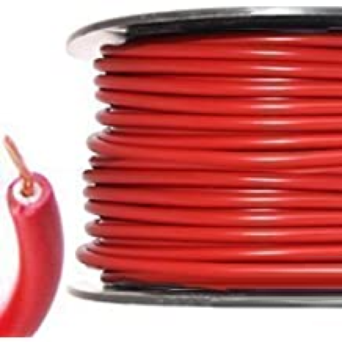 [E63-100] CABLE PARA BUJIA/ELECTRODO ROJO ALTA TEMP WESTWOOD