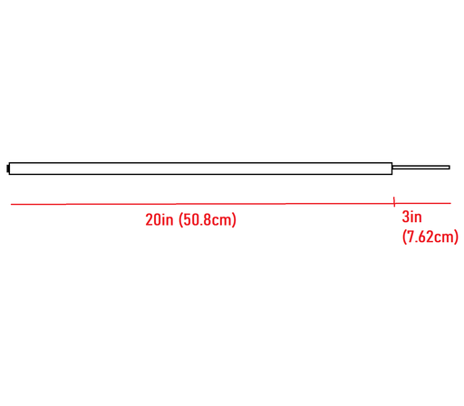[E20-9/16] E20-9/16 ELECTRODO DE IGNICION NACIONAL 20"